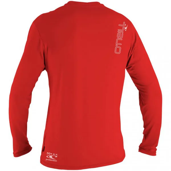 O'Neill - Toddler Skins Long Sleeved Rash Vest/Tee - Red