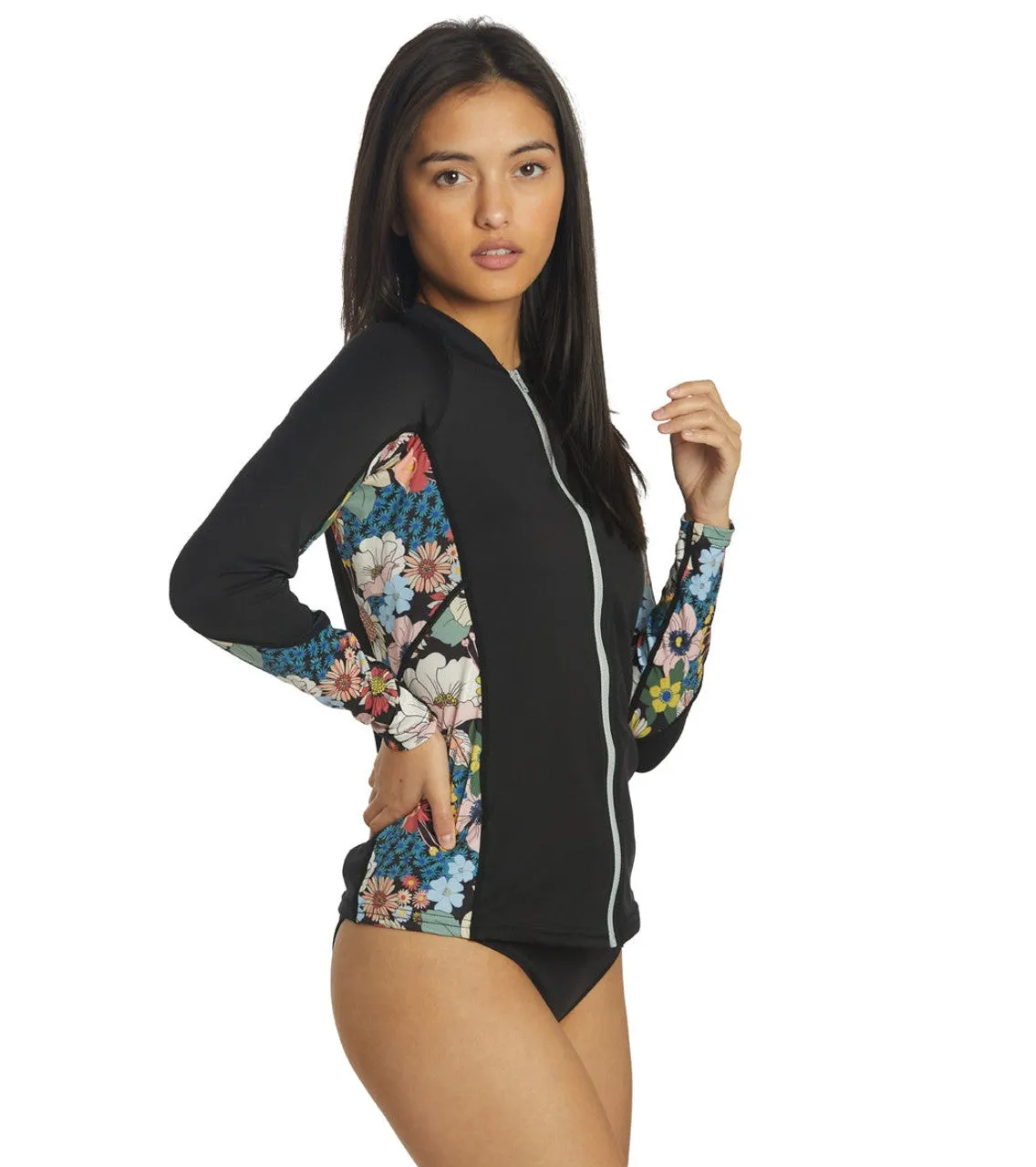 O'Neill Womens Full-Zip L/S Sun Shirt