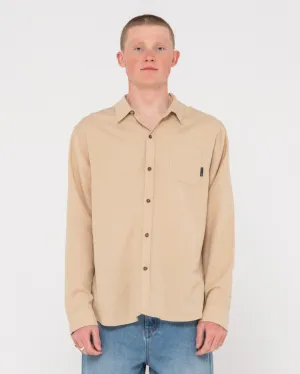Overtone Long Sleeve Linen Shirt