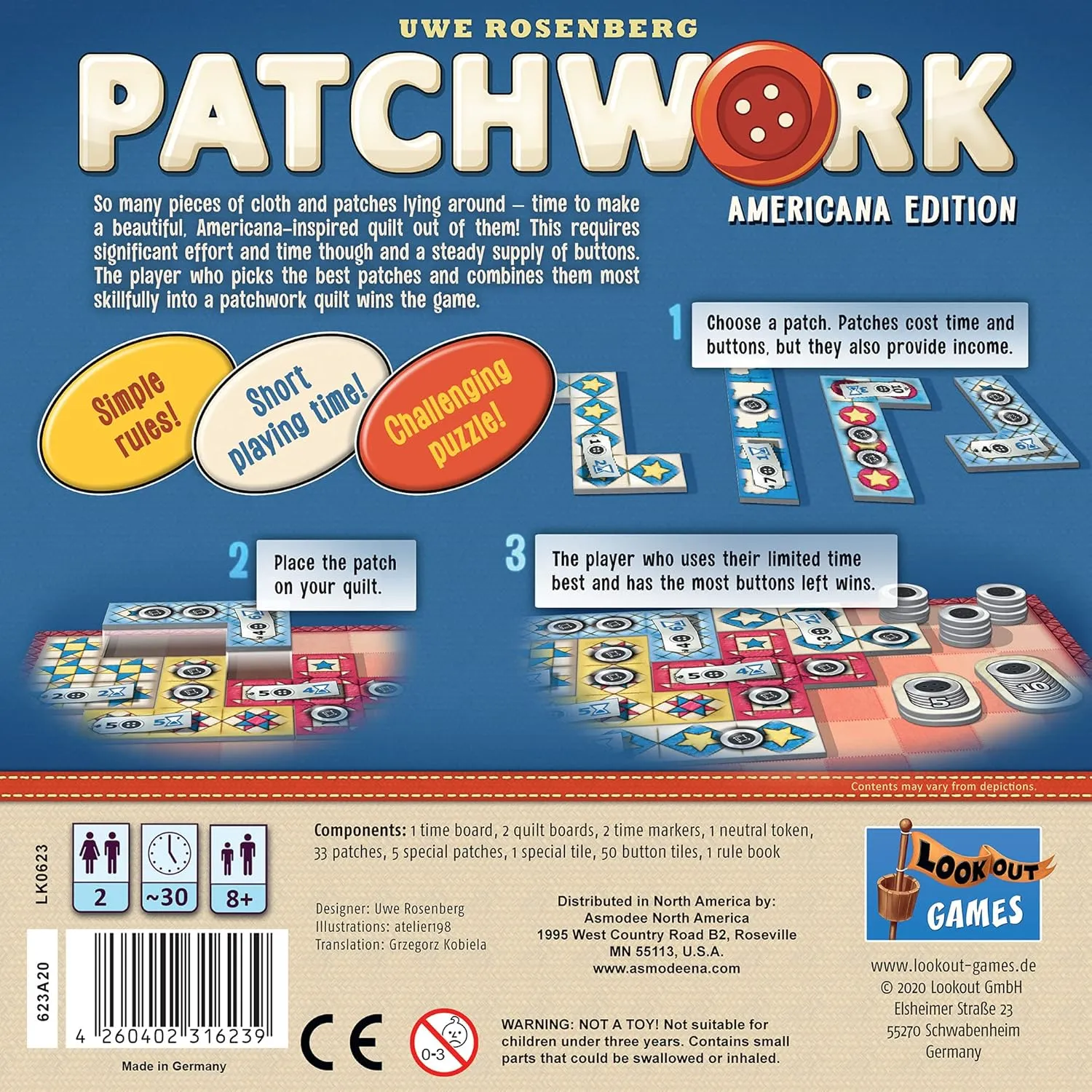 Patchwork Americana Edition