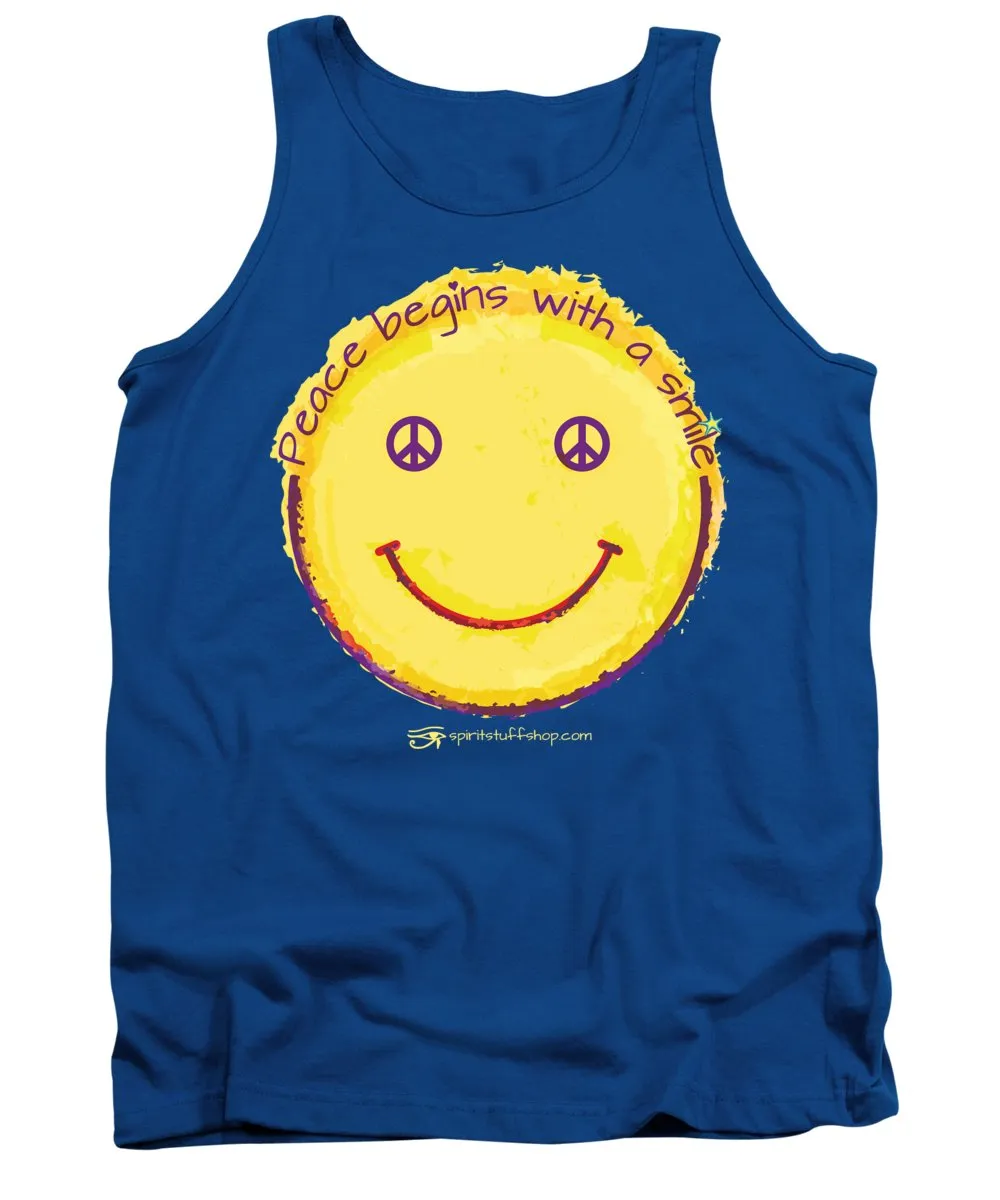 Peace Begins With A Smile - Tank Top