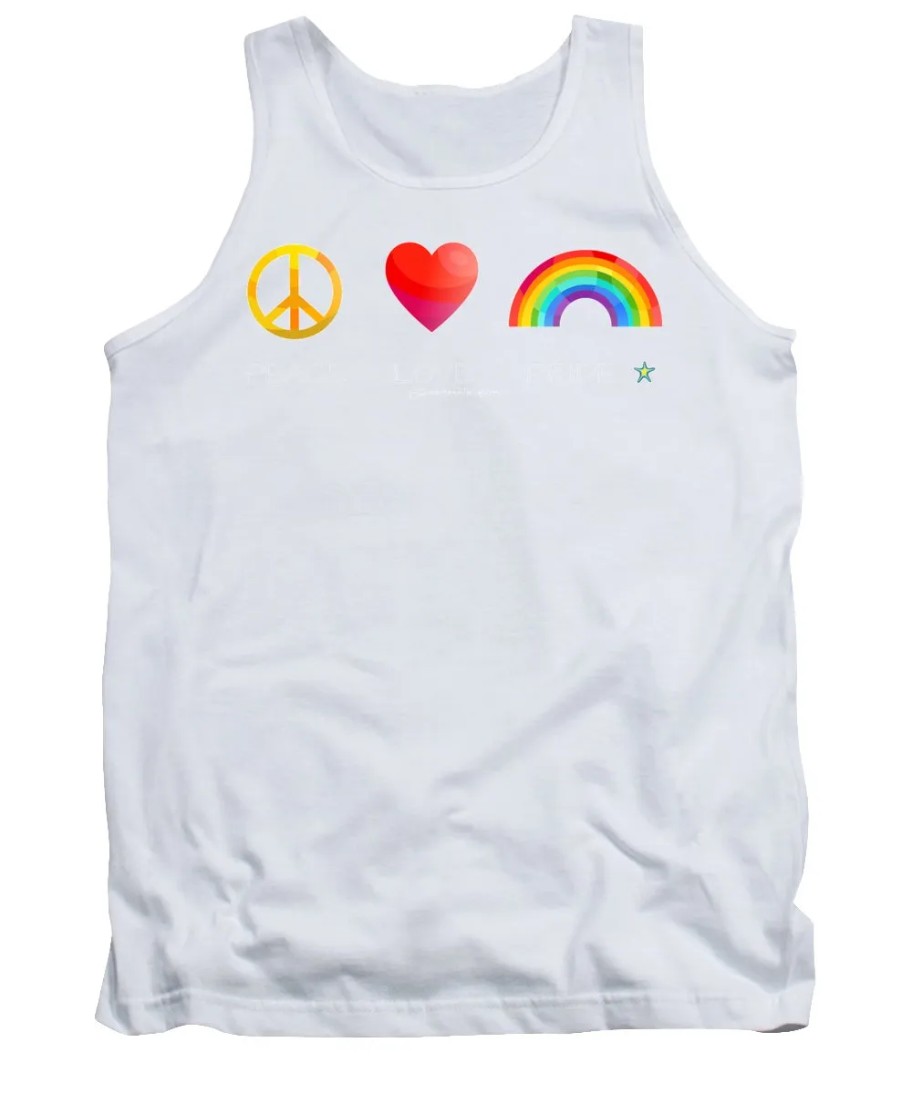 Peace Love And Pride - Tank Top