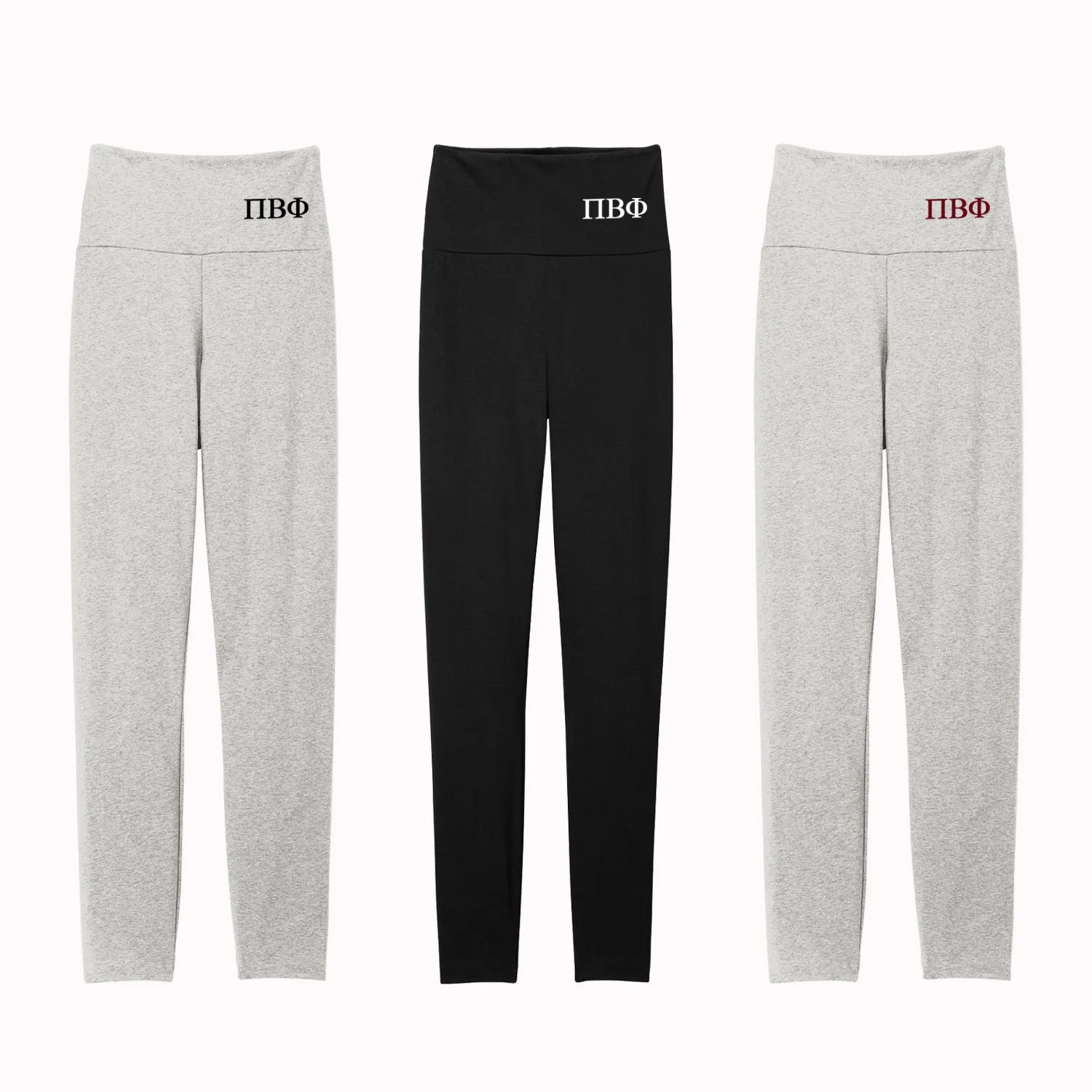 Pi Beta Phi High Waist Leggings