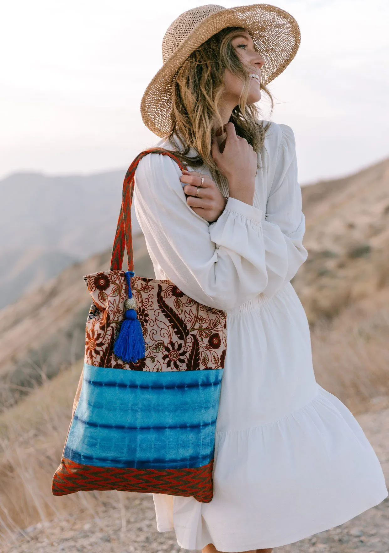 Pixie Patchwork Tote Bag