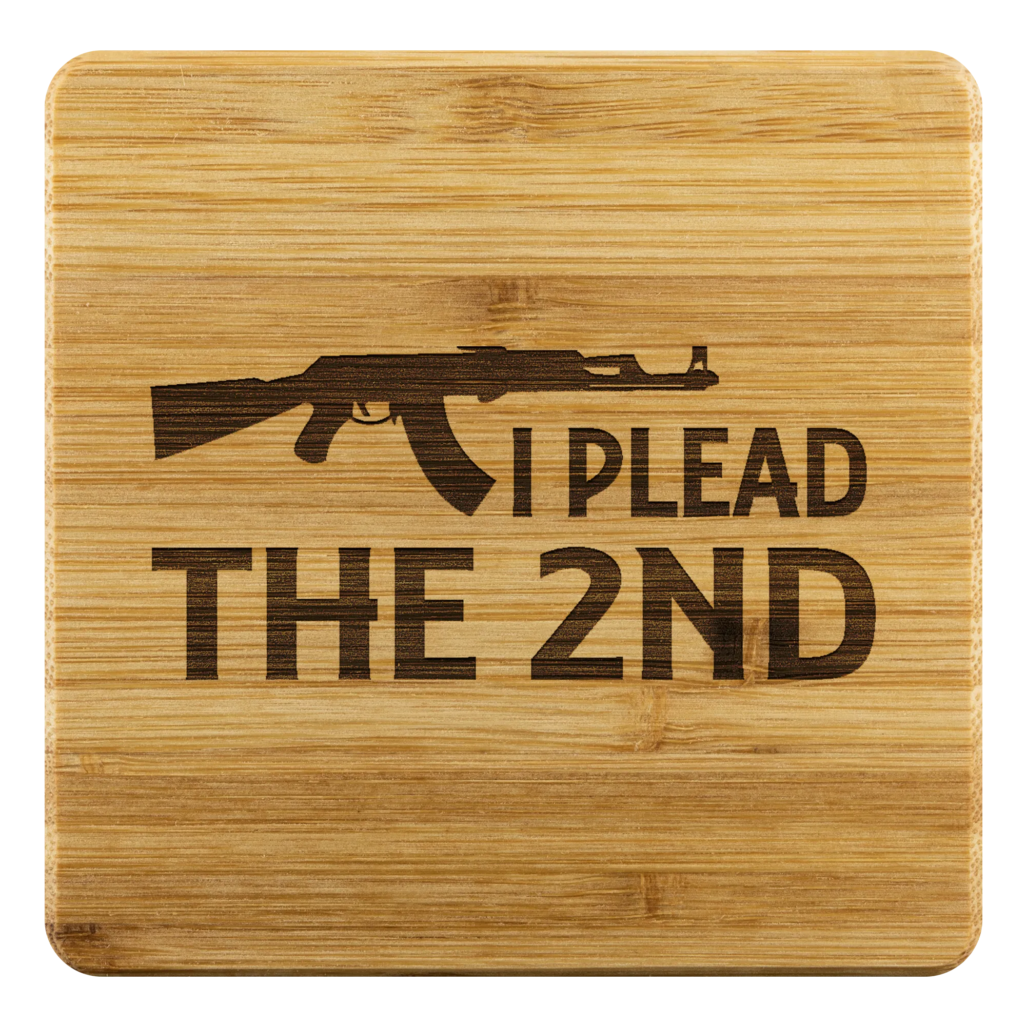 Plead The 2nd - Bamboo Coaster Set