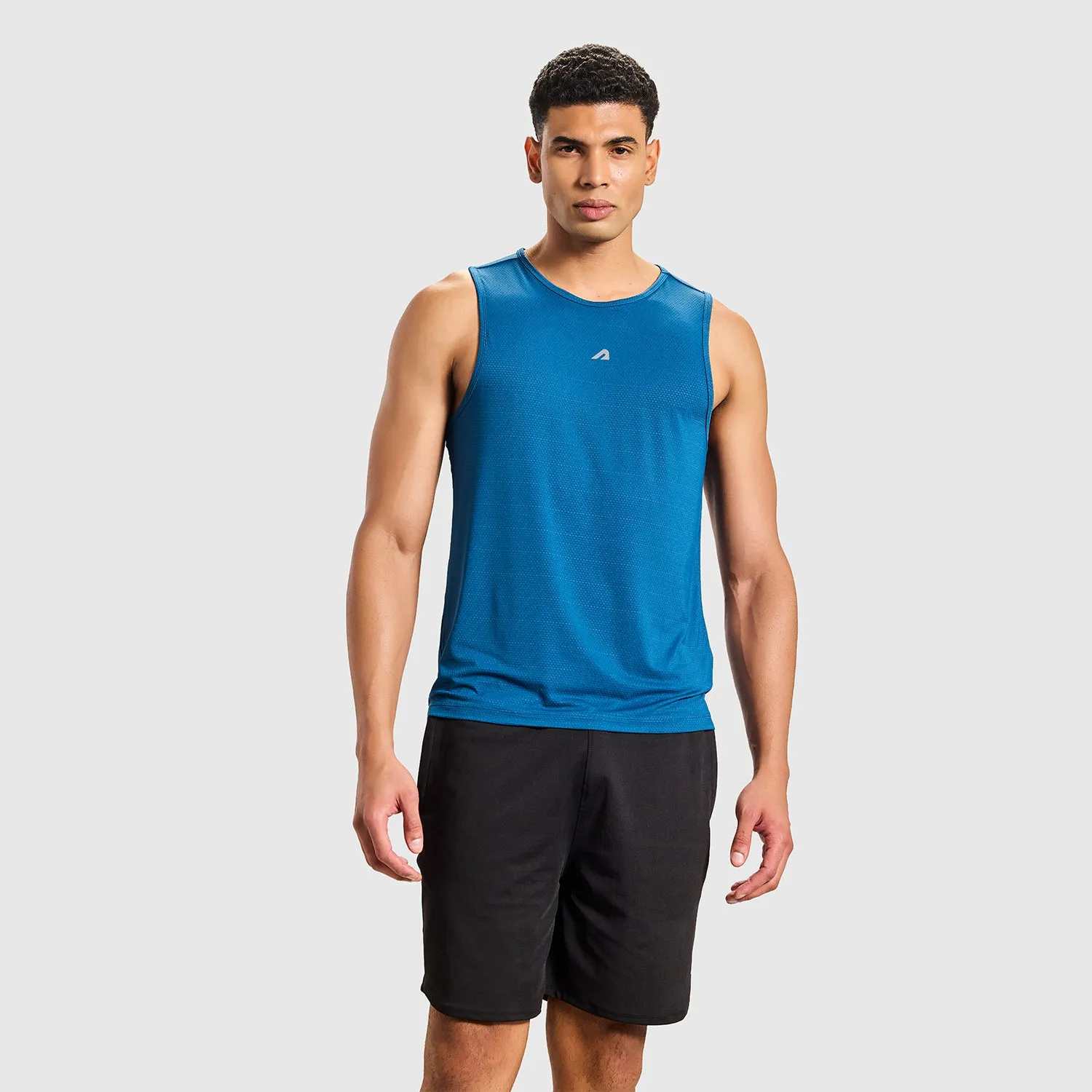 PowerLite Mens Training Vest Blue