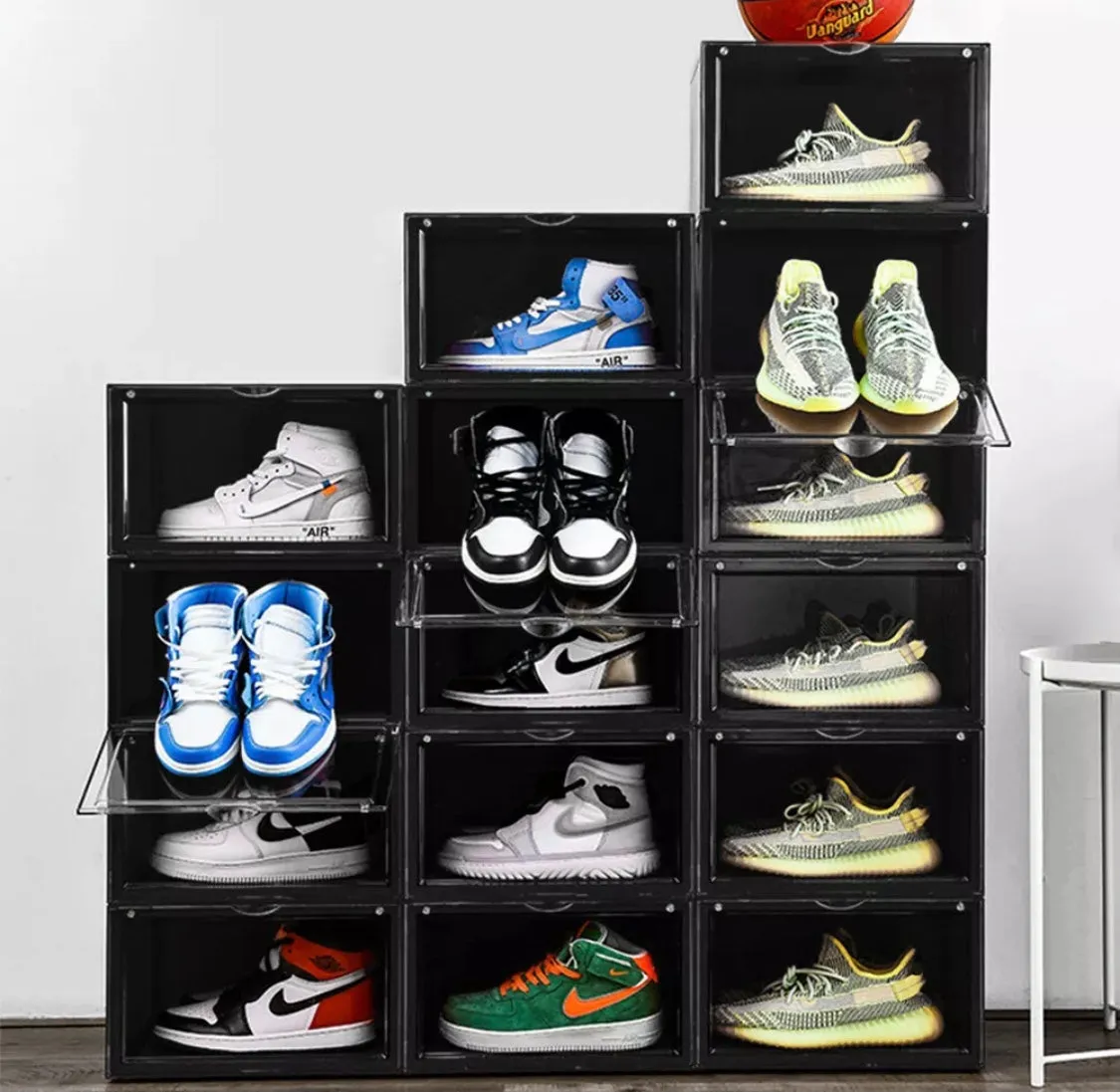 Premium Shoe Storage XL - Obsidian Black