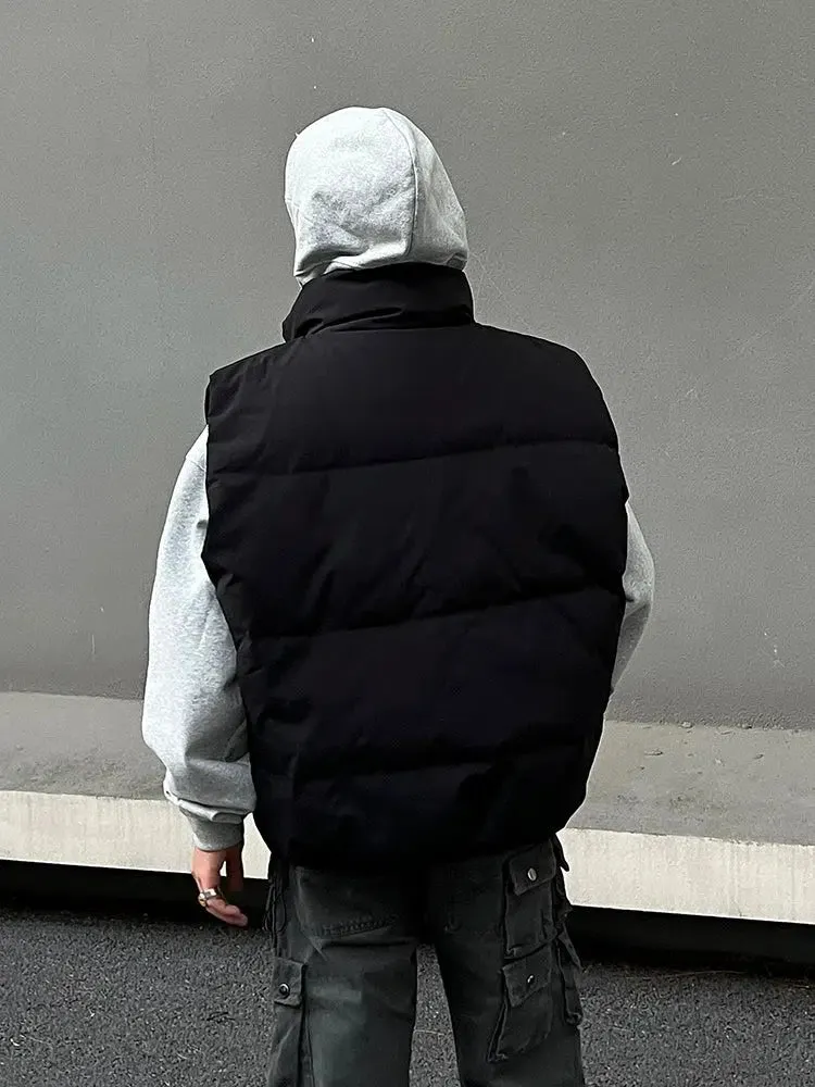 Quilted Hooded Vest