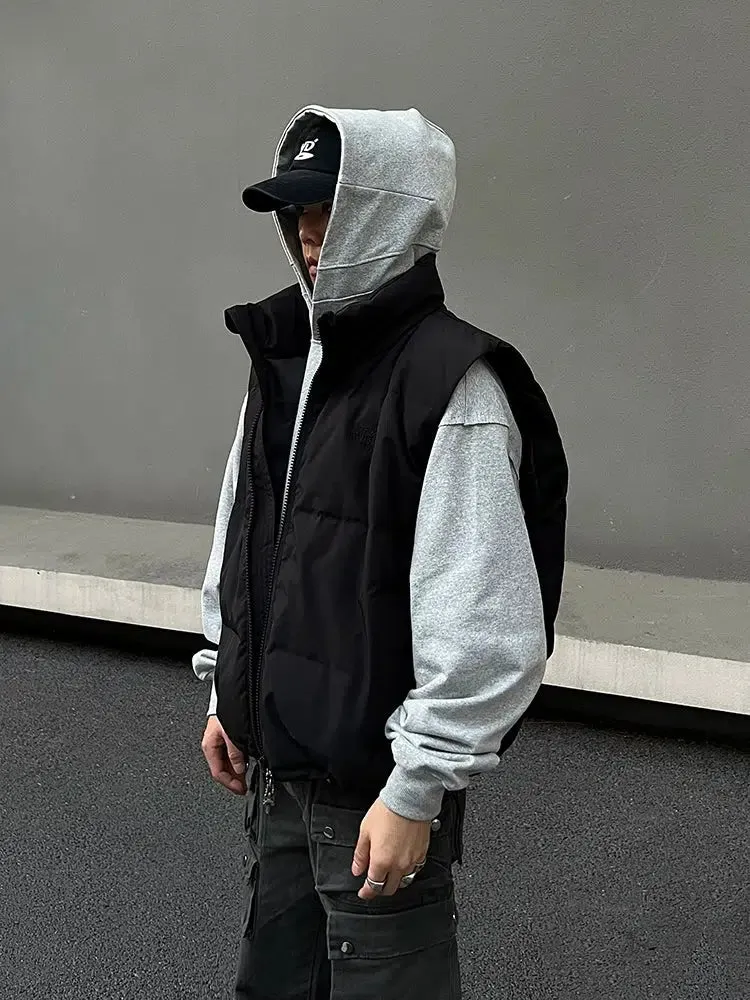 Quilted Hooded Vest