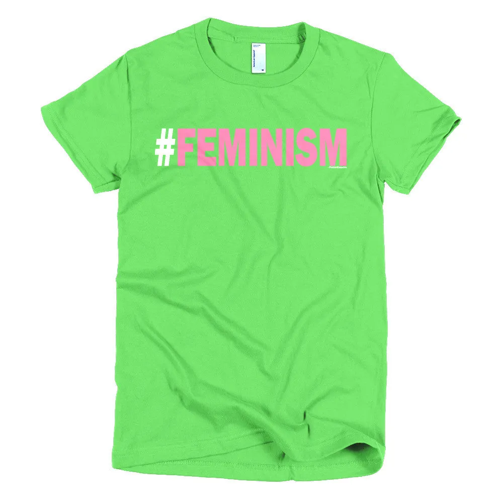 "#Feminism" Women's T-Shirt (Slimming Fit)