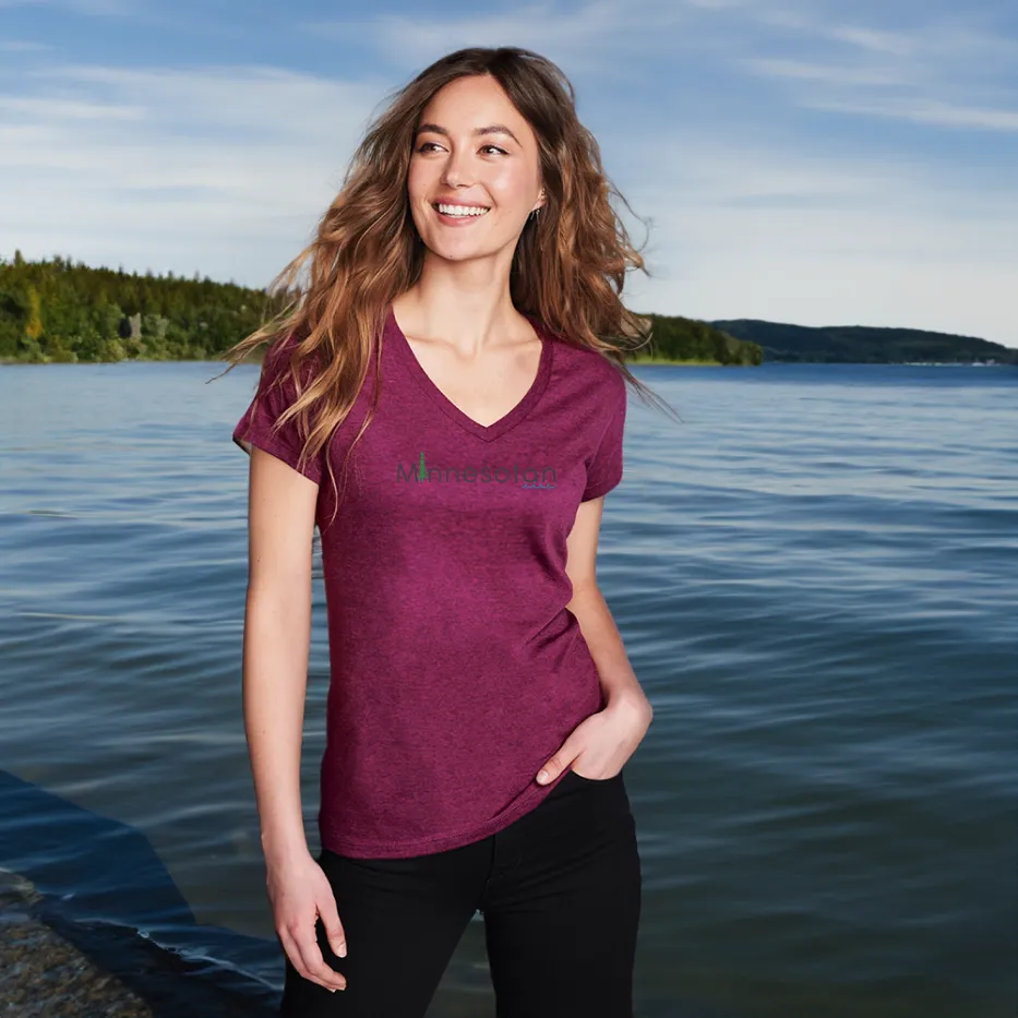 "Minnesotan" Women's V-Neck