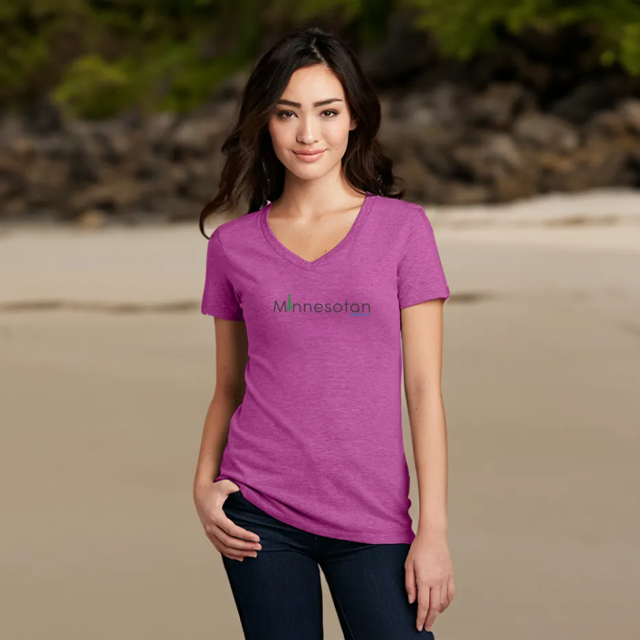 "Minnesotan" Women's V-Neck