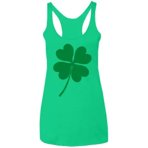 "Shamrock" Ladies' Triblend Racerback Tank