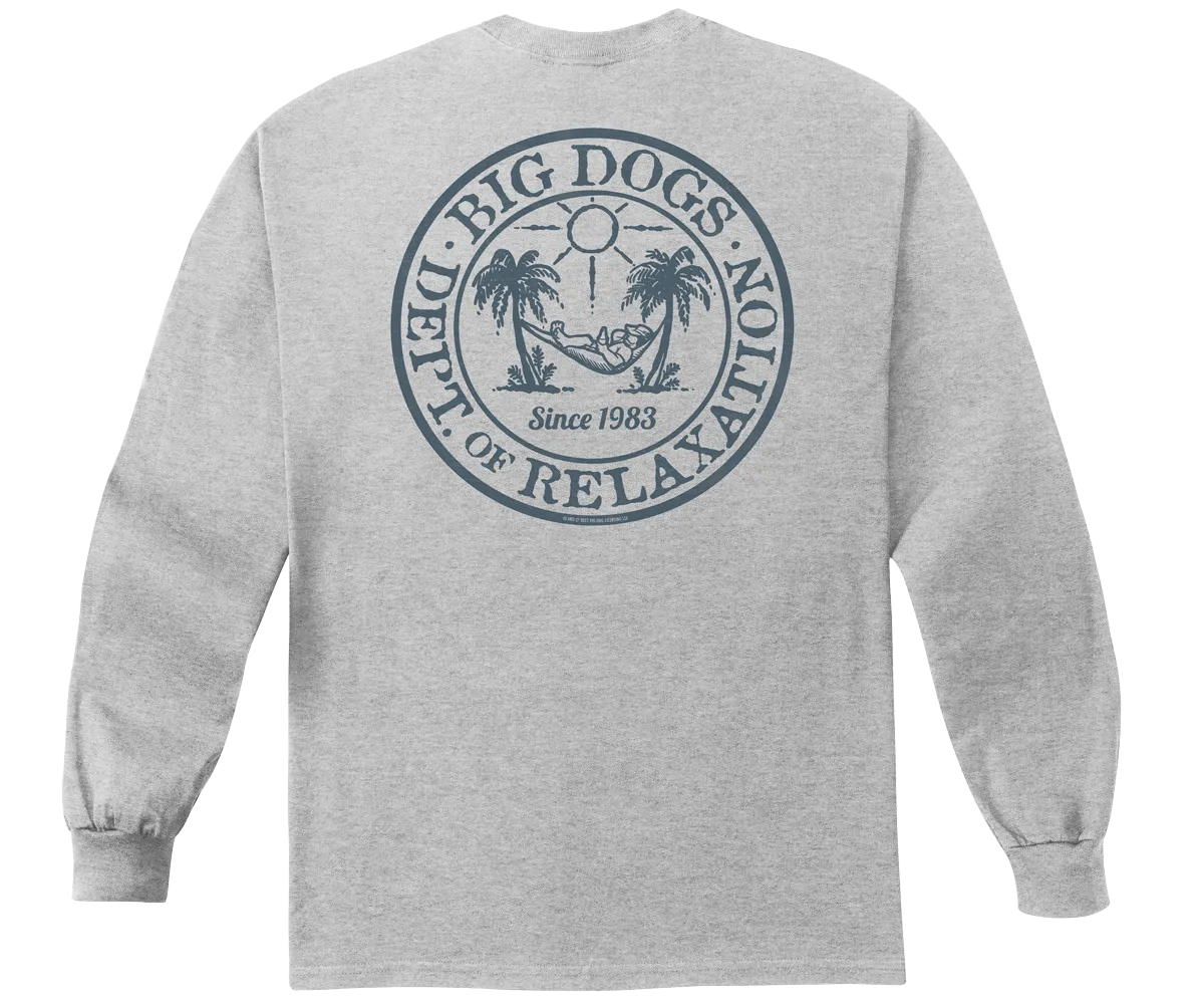 Relaxation Badge Long Sleeve T-shirt