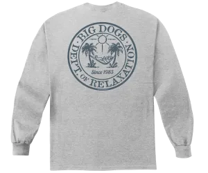 Relaxation Badge Long Sleeve T-shirt