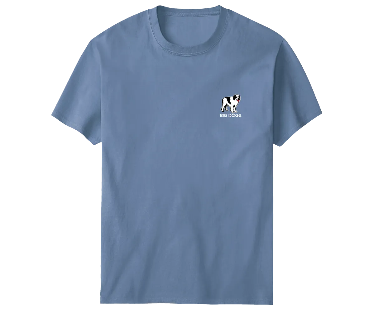 Relaxation Badge Olive T-shirt