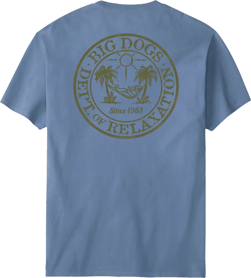 Relaxation Badge Olive T-shirt