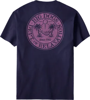 Relaxation Badge Pink T-shirt