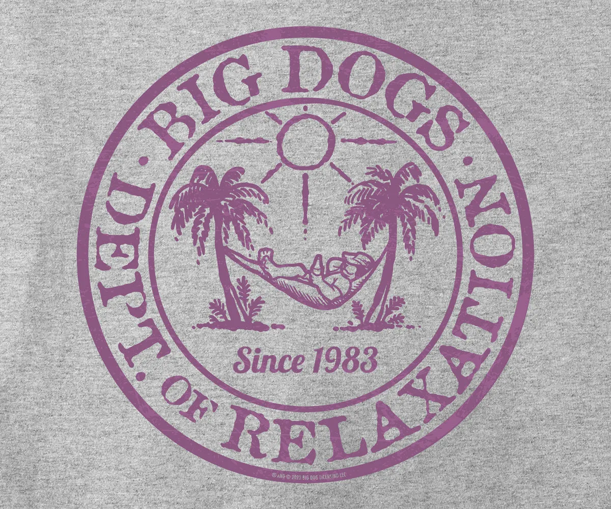 Relaxation Badge Pink T-shirt