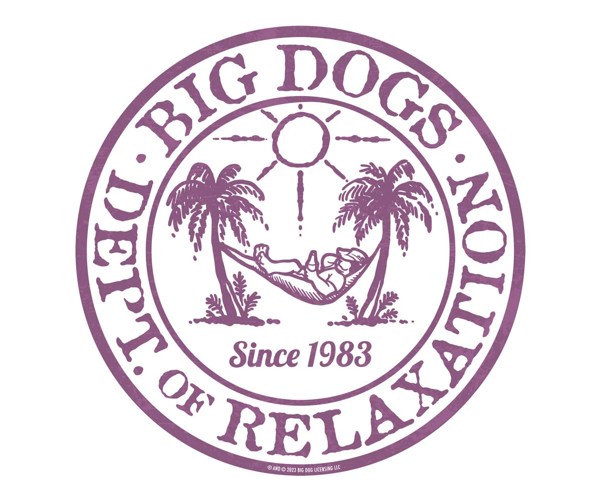 Relaxation Badge Pink T-shirt