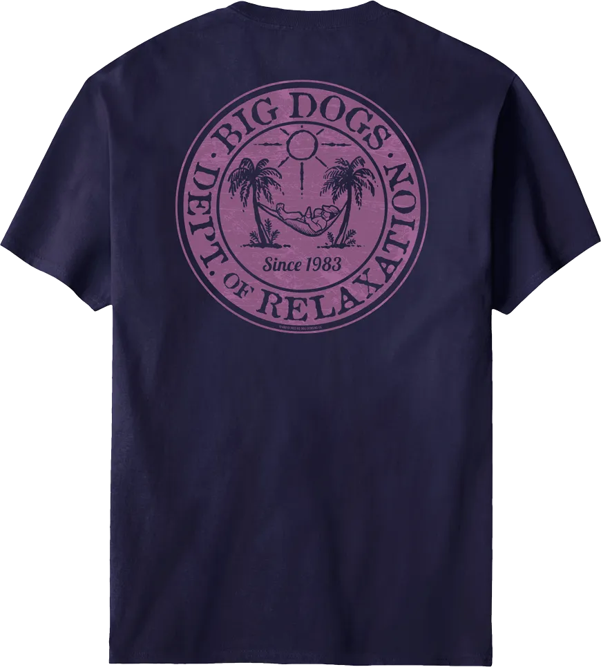 Relaxation Badge Pink T-shirt