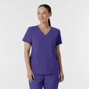 RENEW 6134 V-Neck Scrub Top Grape