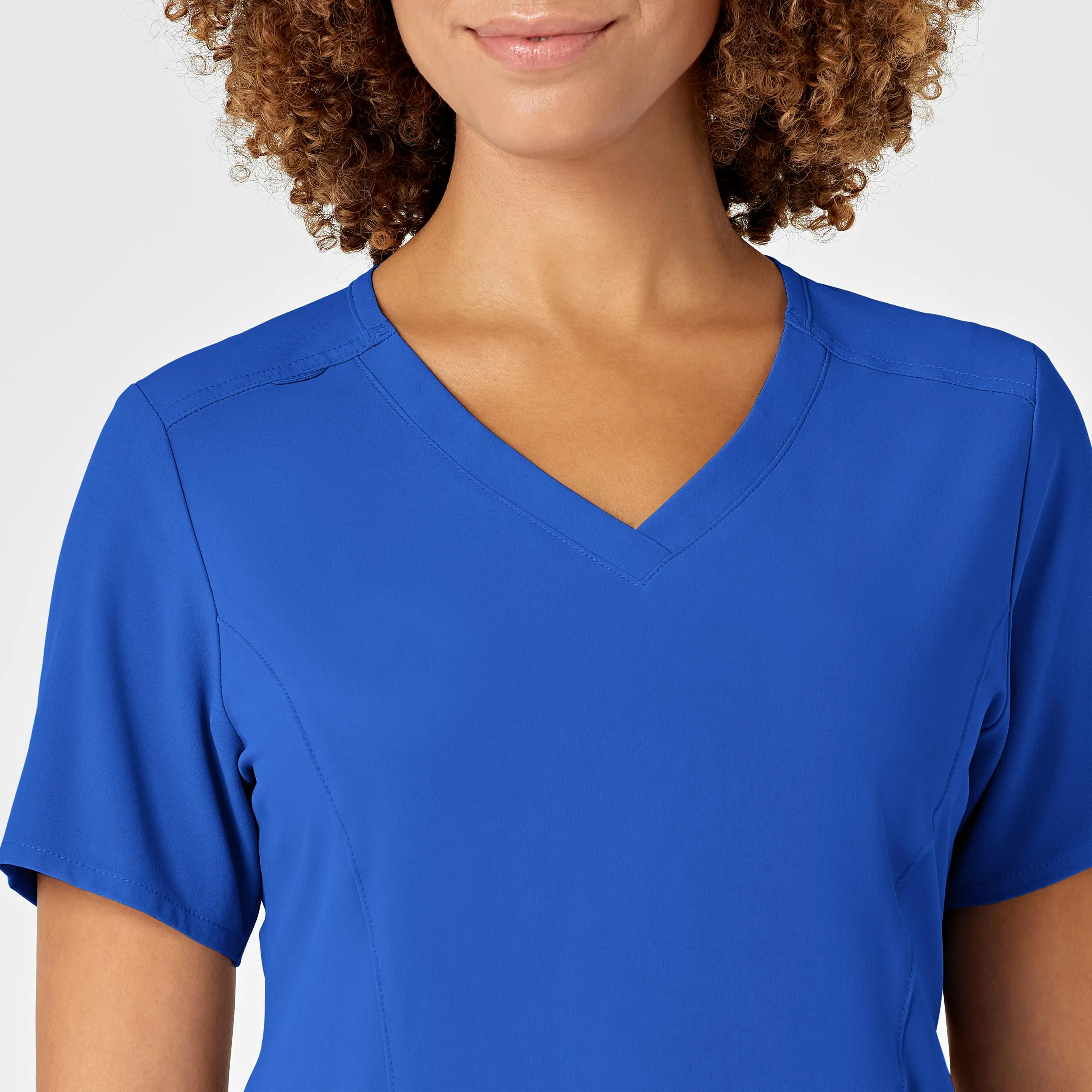 RENEW 6134 V-Neck Scrub Top Royal