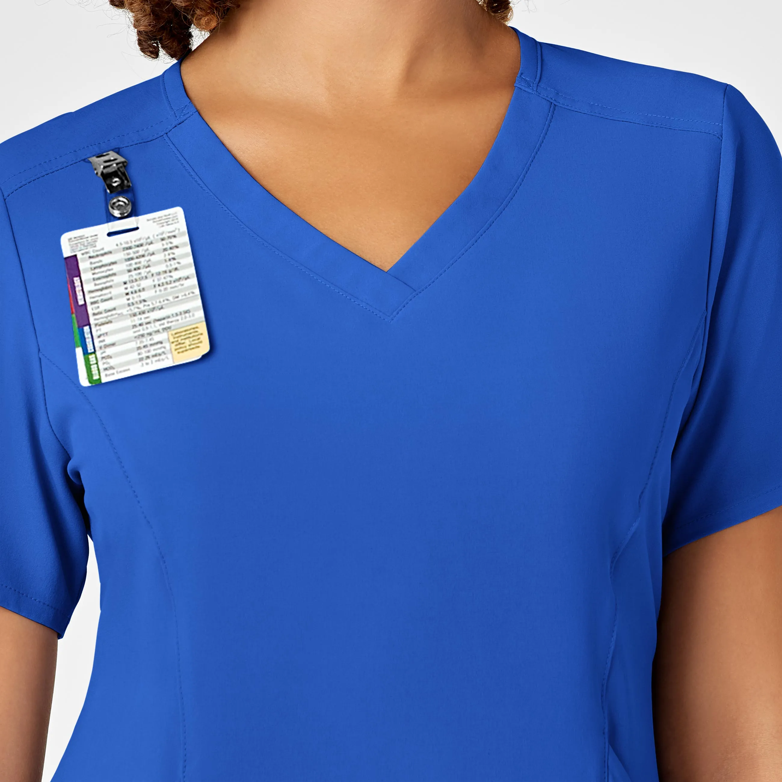 RENEW 6134 V-Neck Scrub Top Royal