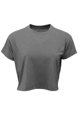Rockin' Turquoise Women's Soft-Tek Blend Crop T-Shirt
