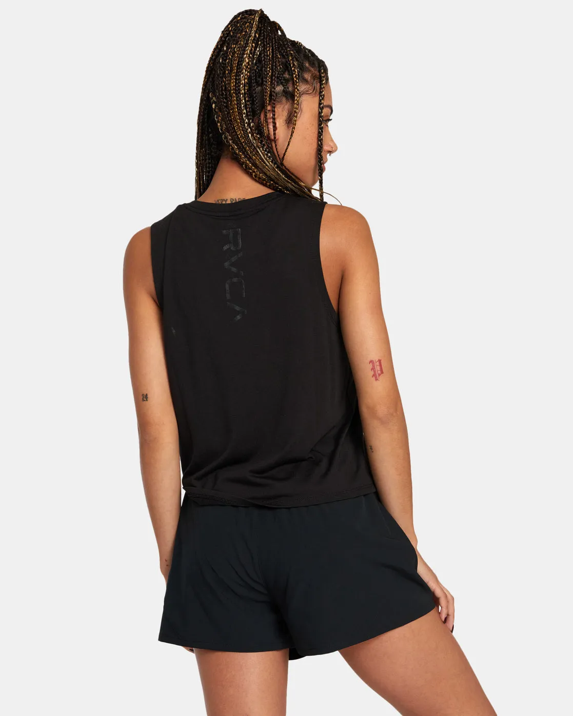 RVCA Womens VA 2 Sports Tank Top