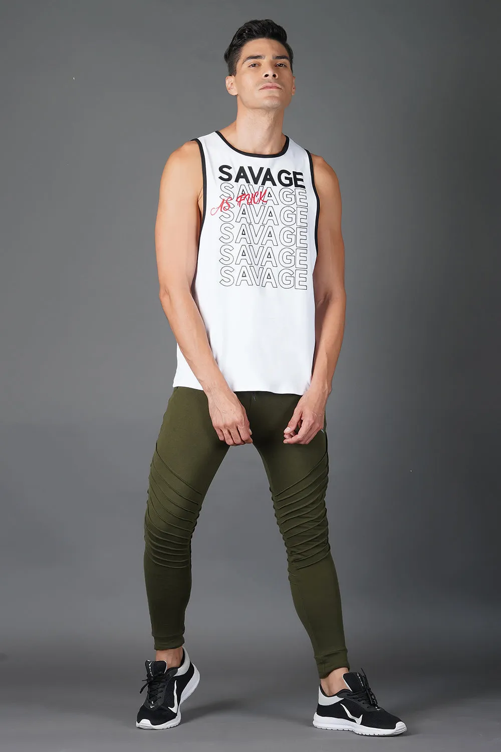 Savage Tank ( White )