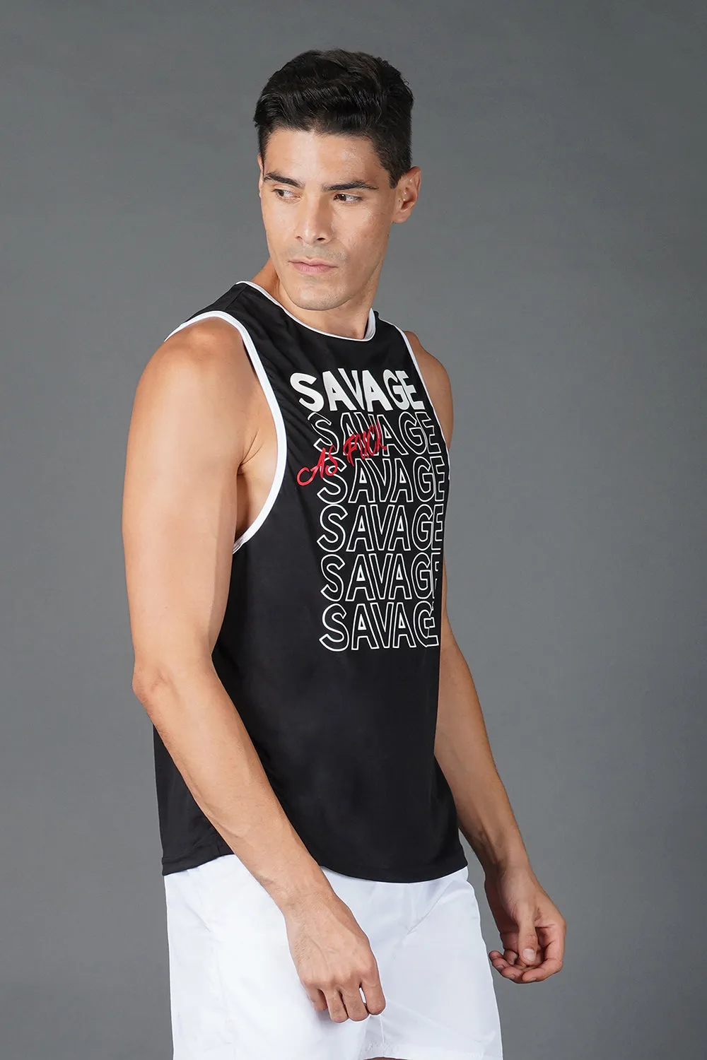 Savage Tank ( White )