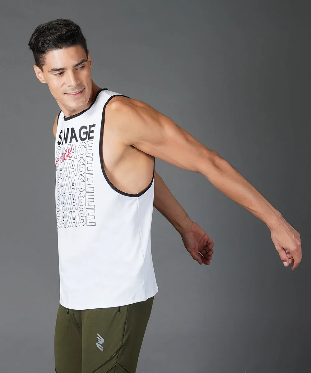 Savage Tank ( White )