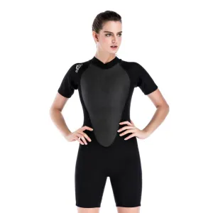 SBART 2MM Neoprene Wetsuits with Padding Women's Swimming Spearfishing Wetsuits