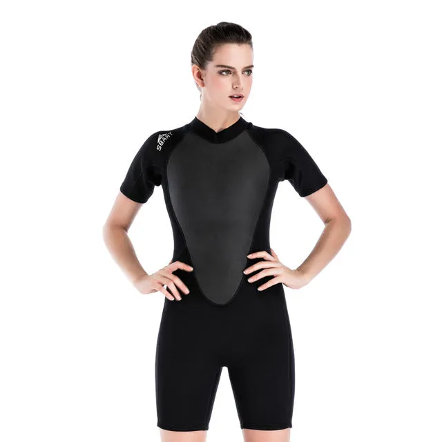SBART 2MM Neoprene Wetsuits with Padding Women's Swimming Spearfishing Wetsuits