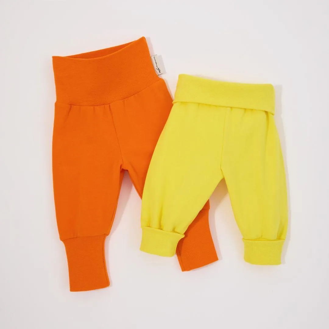 ScandiBugs Own Label Organic Yoga Pants - Peacock Blue