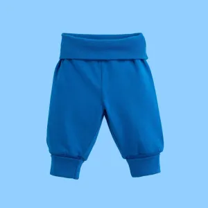 ScandiBugs Own Label Organic Yoga Pants - Peacock Blue