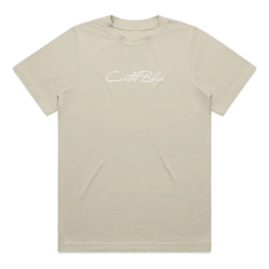 Script Cursive Women's TShirt Butter