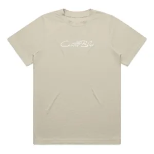 Script Cursive Women's TShirt Butter