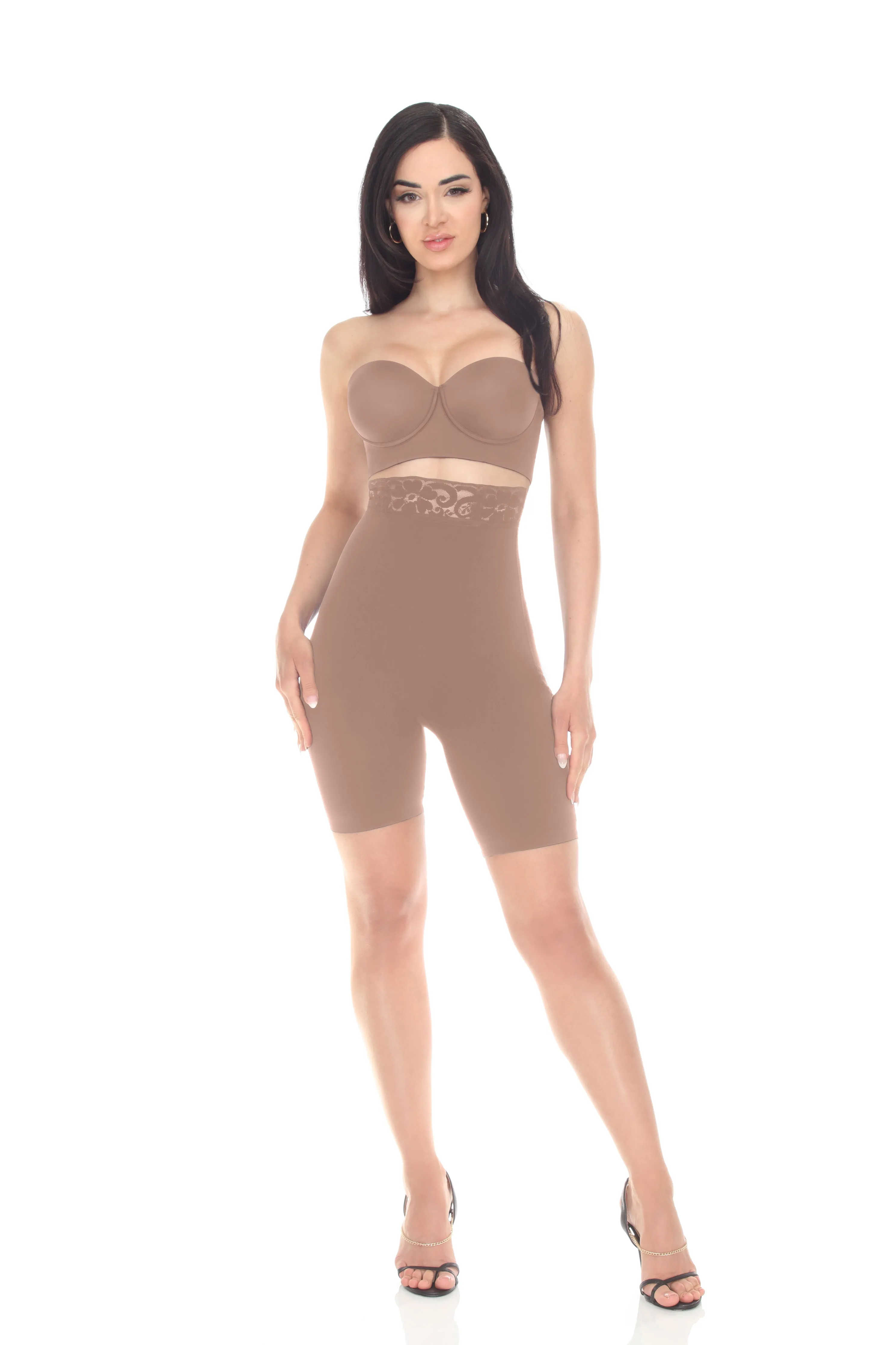 Seamless High Waist Butt Lifting Shaper Shorts