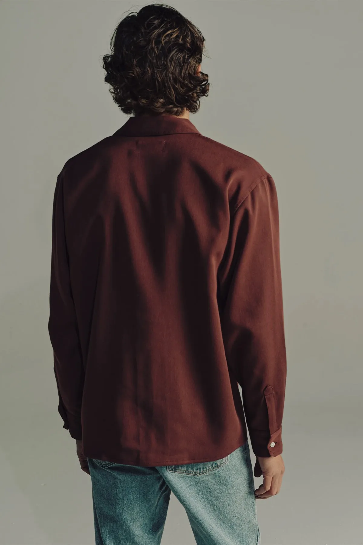 SECOND/LAYER | RELAXED LONG SLEEVE SHIRT