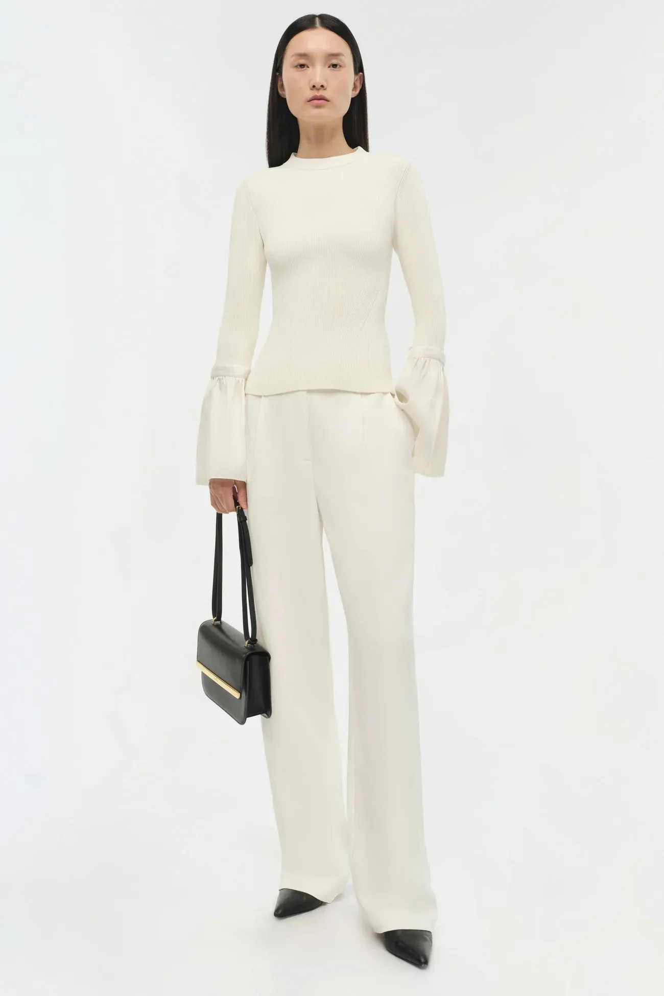 SIMKHAI Agata Long Sleeve Top