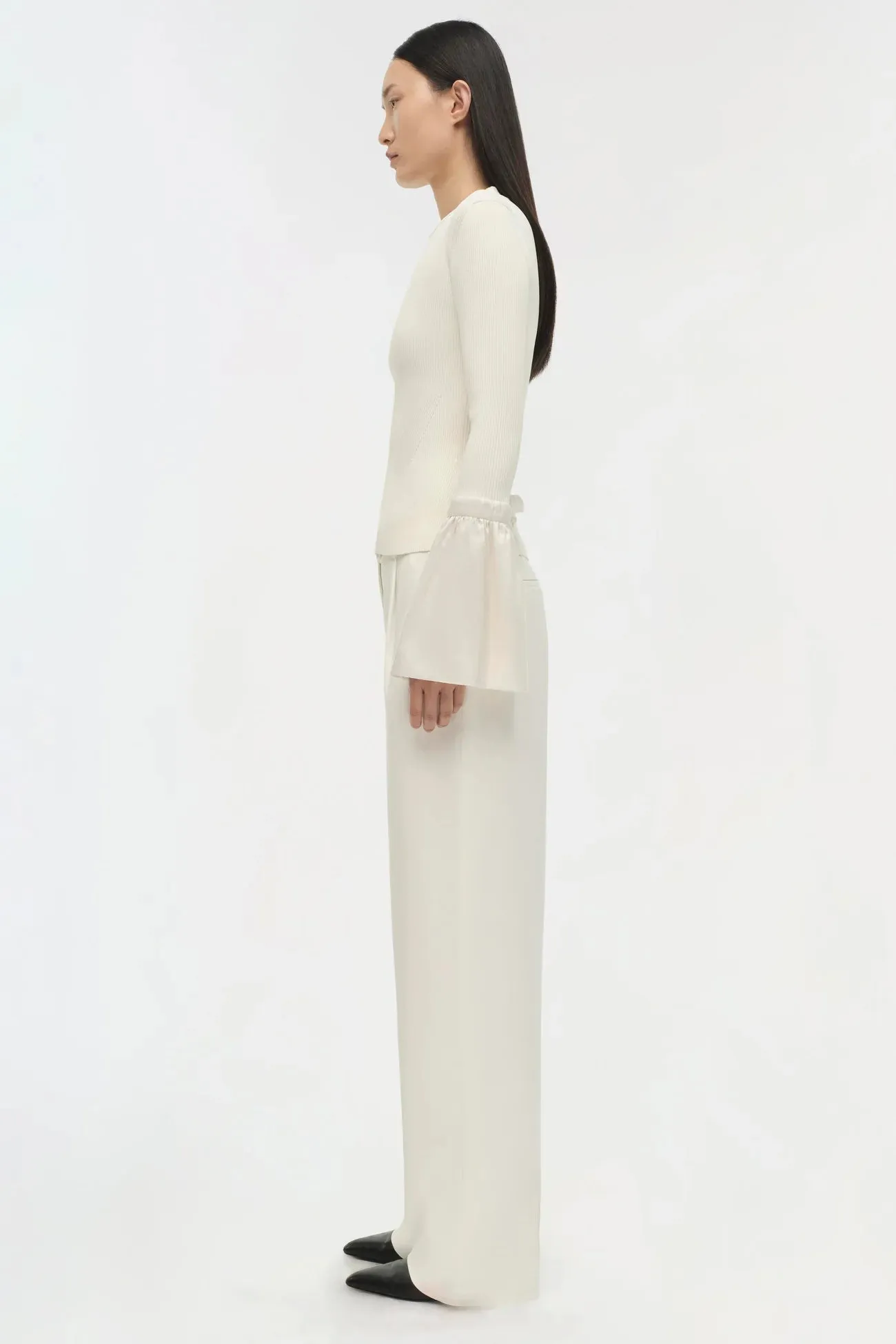 SIMKHAI Agata Long Sleeve Top