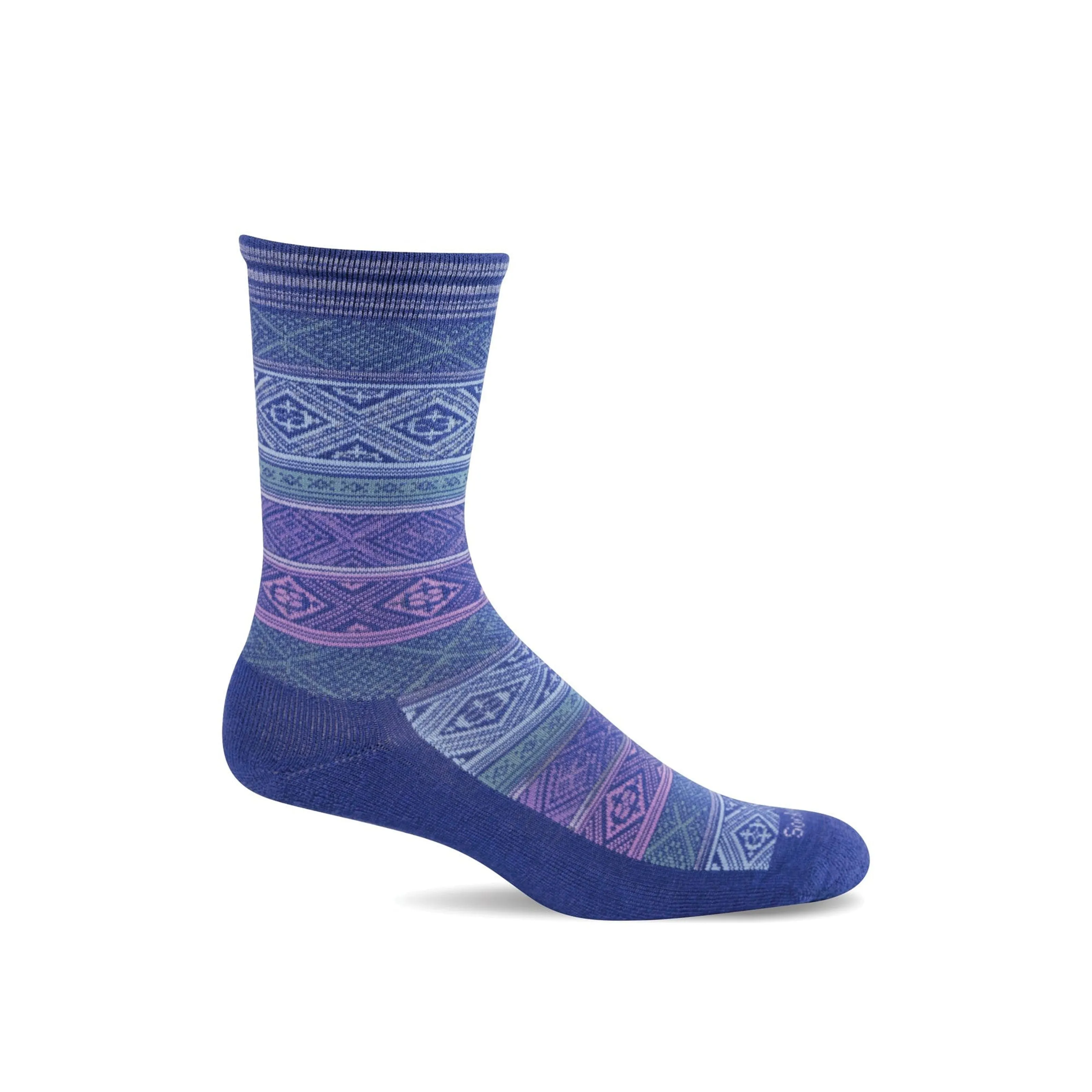 Sockwell Womens Boho Essential Comfort Crew Socks