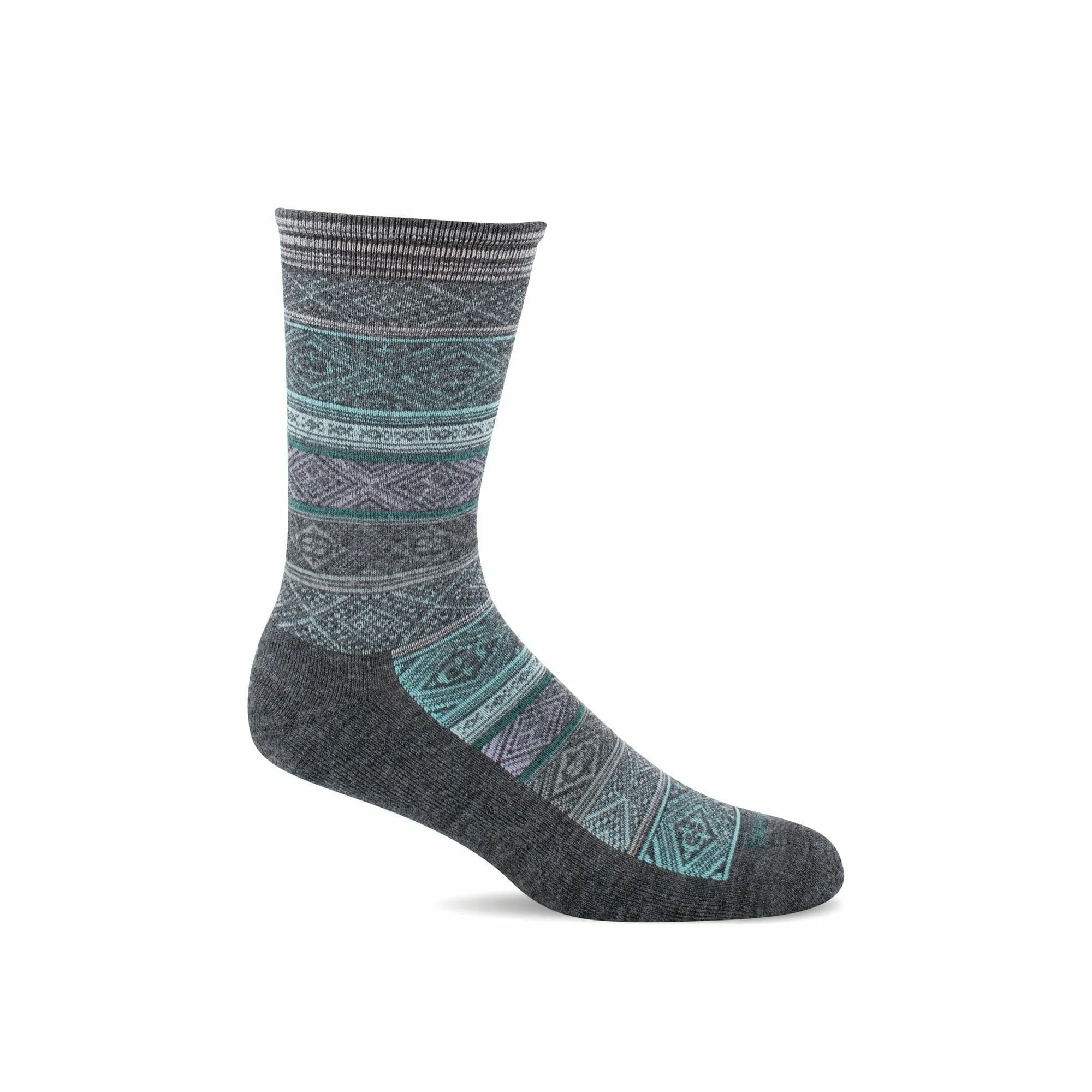 Sockwell Womens Boho Essential Comfort Crew Socks