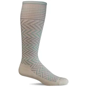 Sockwell Womens Chevron Moderate Compression Socks