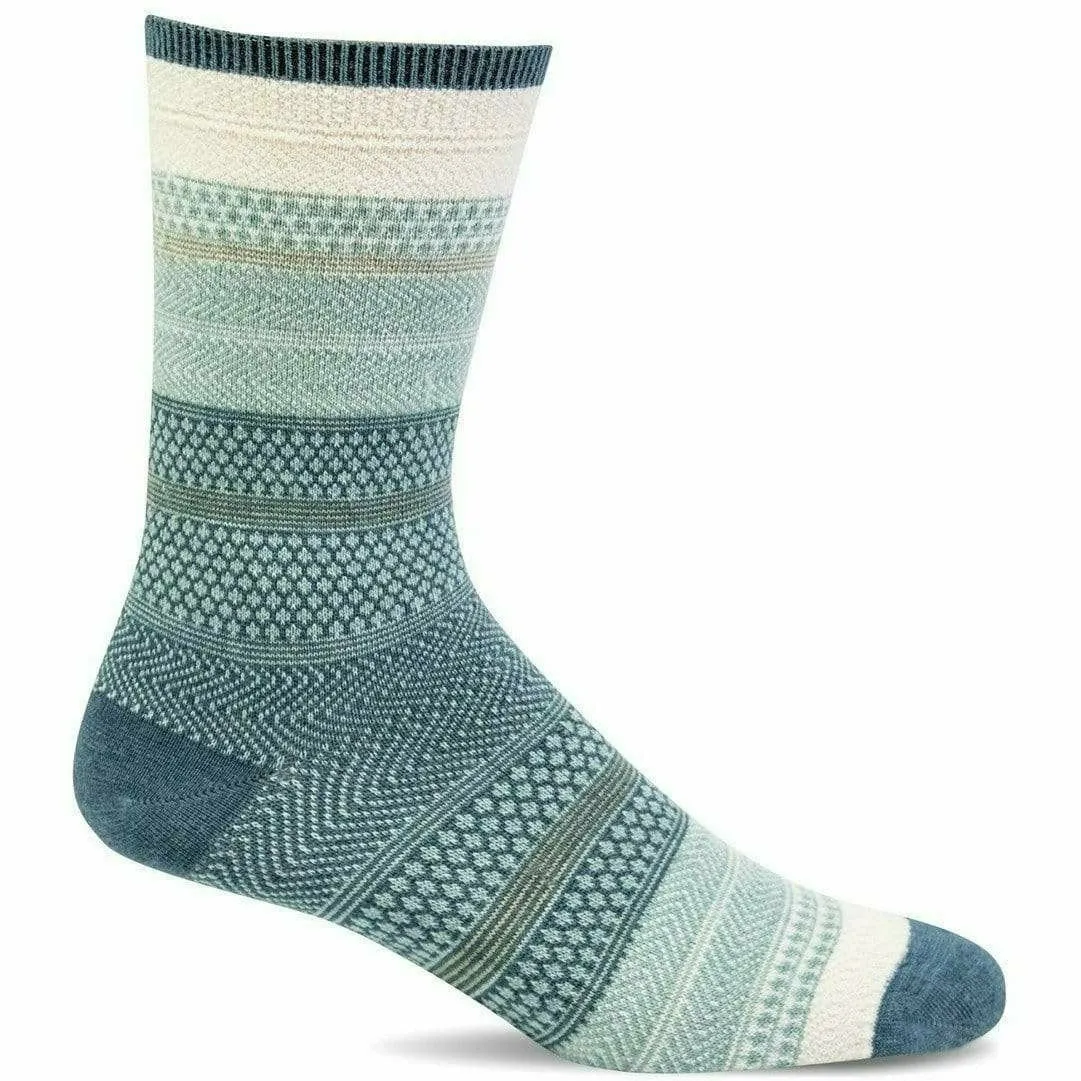 Sockwell Womens Jasmin Essential Comfort Crew Socks