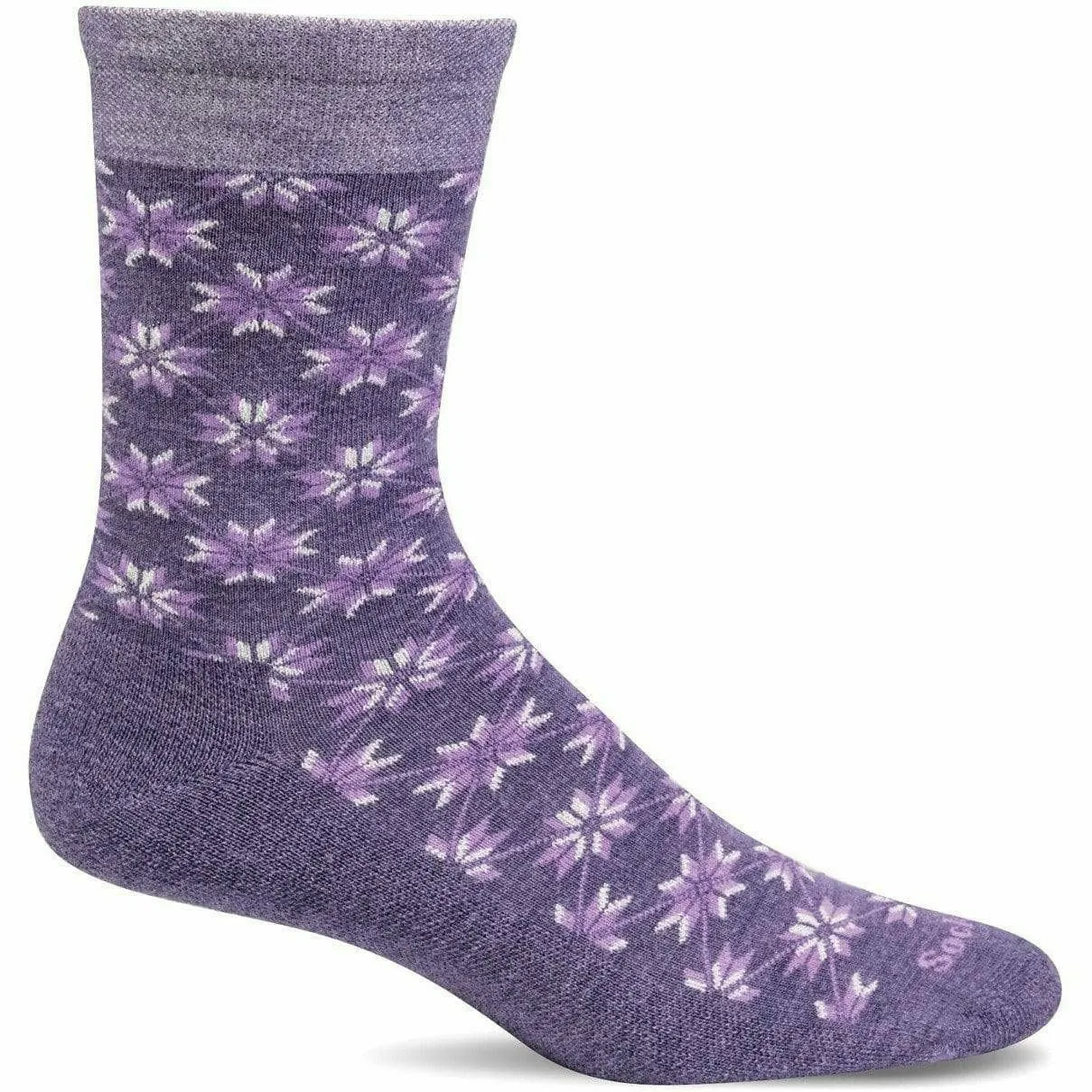 Sockwell Womens Snow Glow Essential Comfort Crew Socks