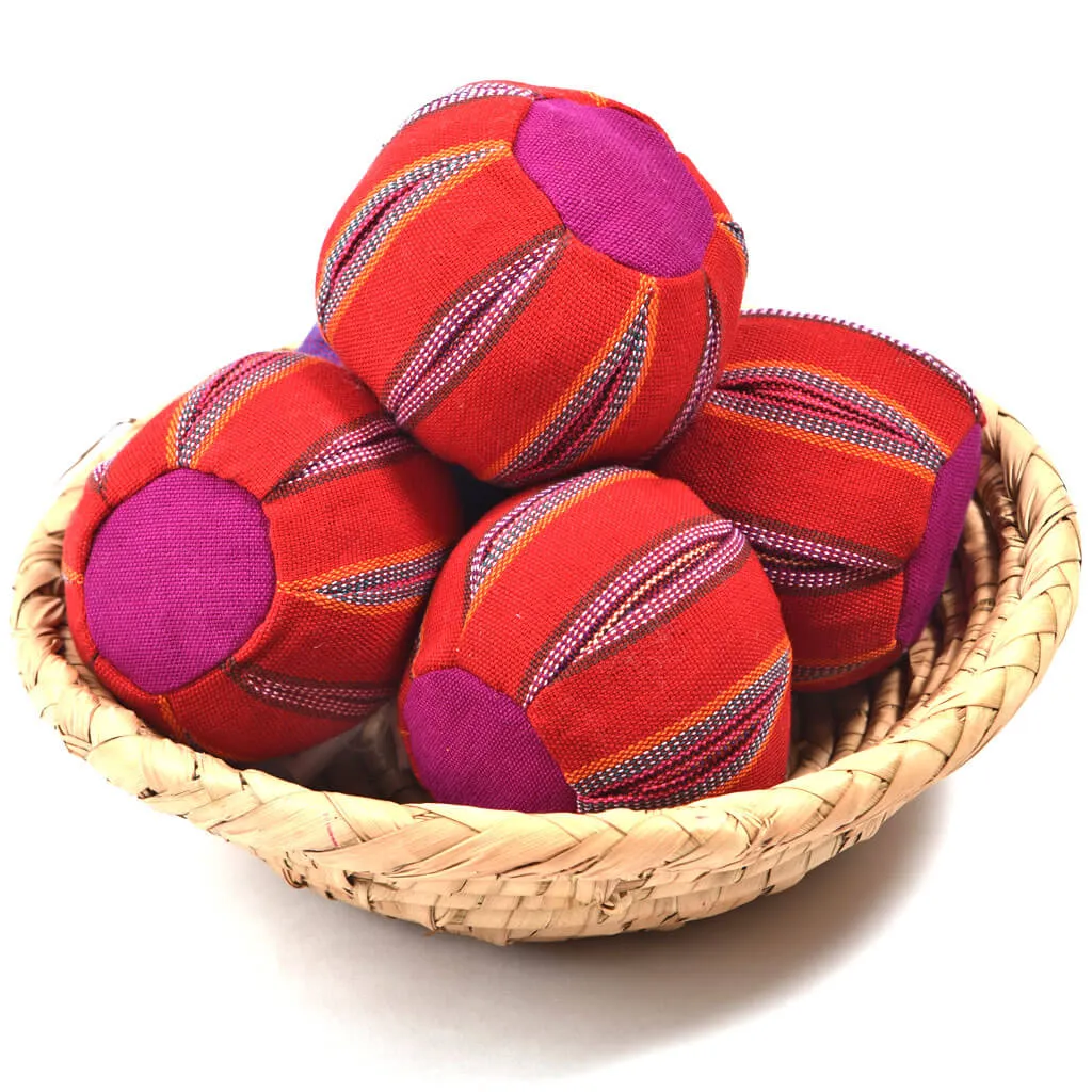 Soft Baby Ball | Red Stripes Charming Accidents
