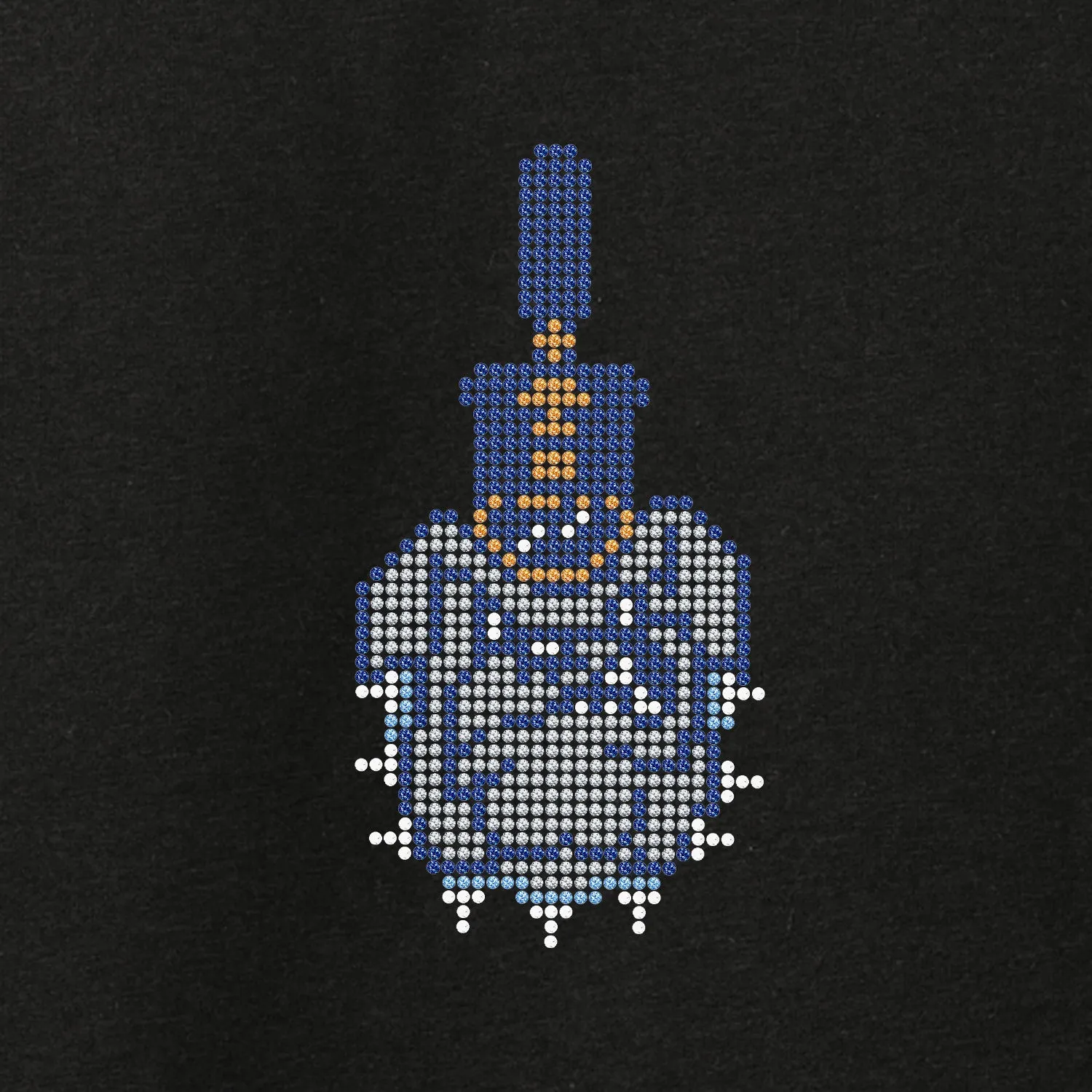 Spike Rhinestones New Era ® Ladies Tri-Blend 3/4-Sleeve Tee